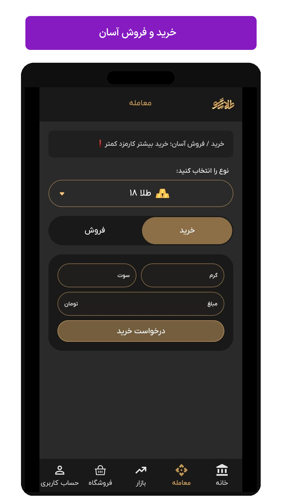 خرید و فروش فوری 