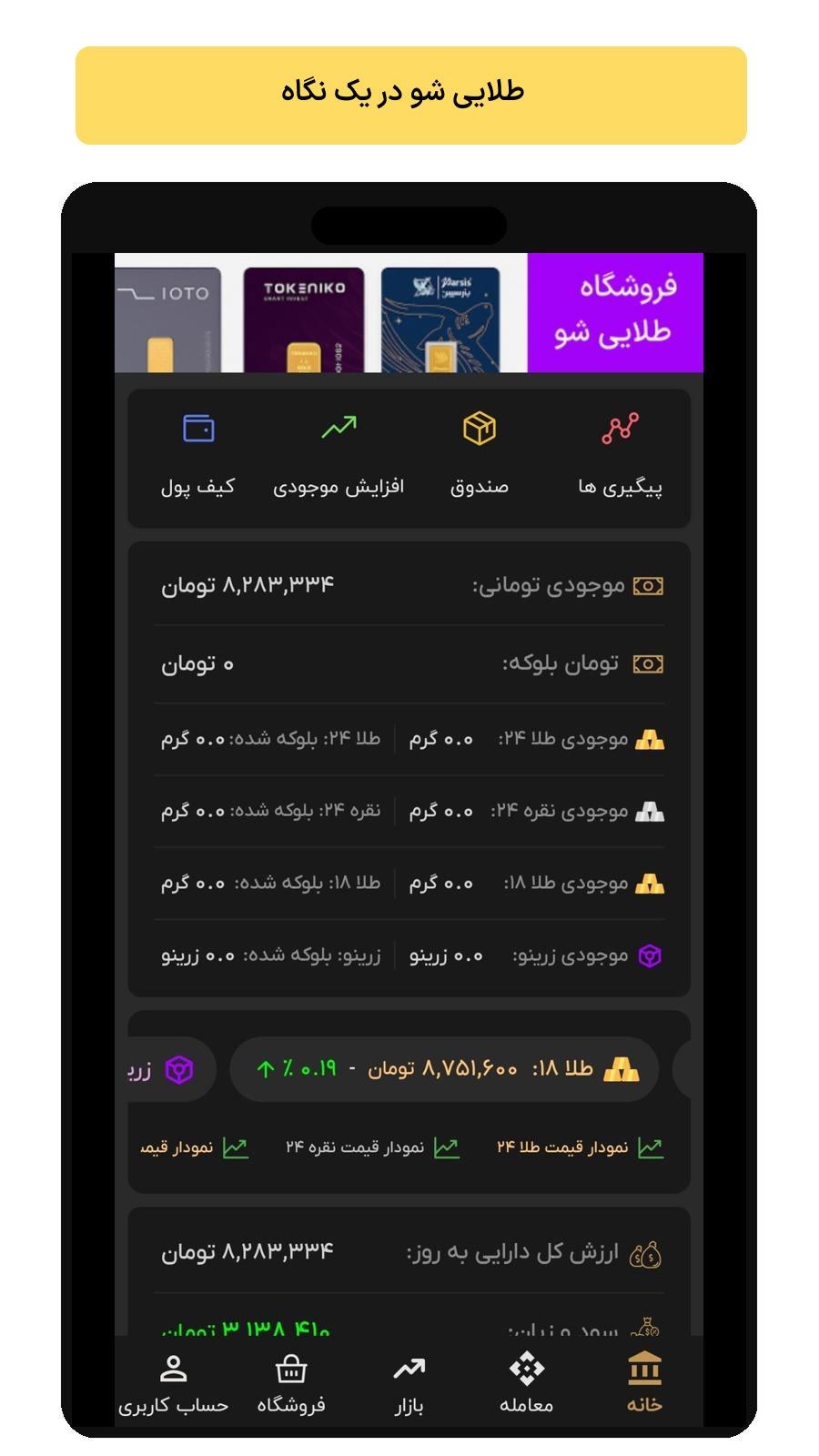 خانه طلایی شو